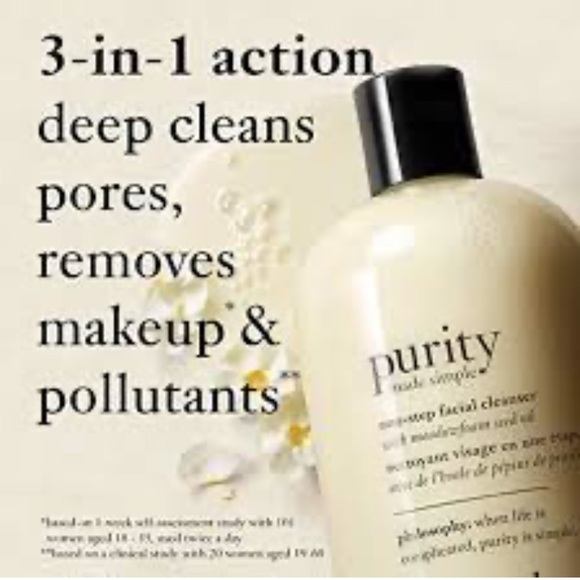 ✨Philosophy Purity Made Simple Set One-Step Facial Cleanser & 3-in- One Cleanser - Picture 4 of 4